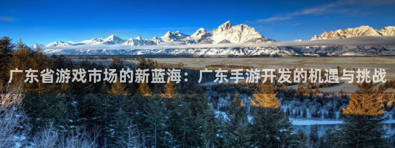 三牛娱乐哪里去了：广东省游戏市场的新蓝海：广东手游开发的机遇